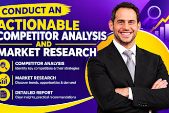 conduct an actionable competitor analysis and market research
