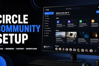 set up and customize your circle community with spaces and workflows