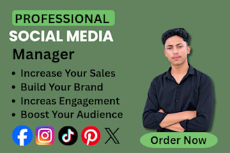 be social media marketing manager