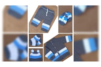 create  handmade crochet items and custom crochet designs