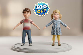create 3d toy model, collectible toy, action figure, 3d sculpting, 3d character