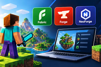 create custom minecraft fabric forge and neoforge mods