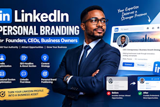 linkedin personal branding for founders ceos and business owners growth strategy