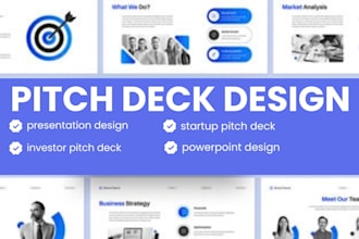 design powerpoint presentation investor pitch deck design canva ppt slides