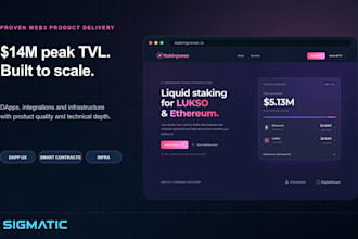 build your web3 dapp smart contract or blockchain integration