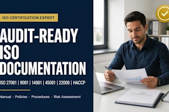 iso 27001 9001, 14001, 45001 22000, haccp isms policies for fast certification