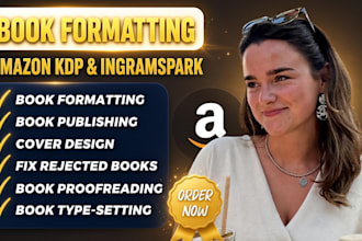 ingram spark book formatting, amazon kdp book formatting and direct publishing