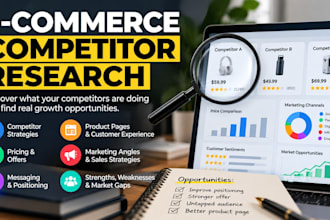 research your ecommerce competitors