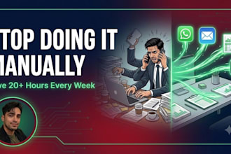 automate repetitive tasks and save 20 hours every week