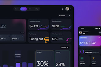 design your startup mvp UX UI for web and mobile in figma