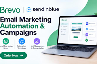 setup brevo sendinblue email marketing automation and campaigns