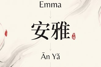 create a personalized chinese name with meaning and pinyin