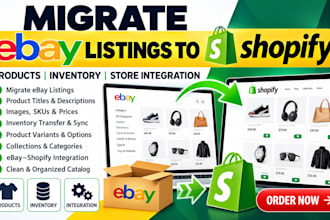 migrate ebay listings to shopify product inventory ecommerce store integration