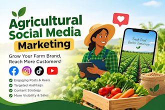 do social media marketing for agriculture and farm businesses