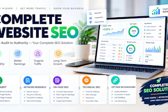 do complete monthly SEO service for top google ranking