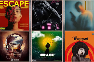 design album cover for spotify apple music cover design, single ep cover artwork