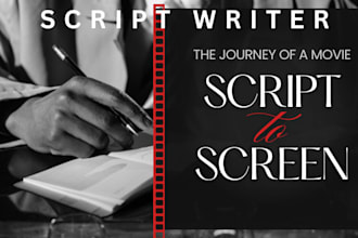 write movie script screenplay screenwriting scriptwriting feature film script