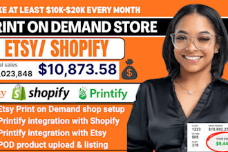 setup shopify print on demand etsy print on demand etsy shopify on printify