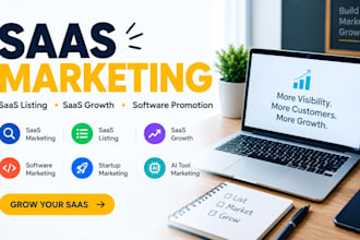 do saas marketing, saas listing and growth marketing
