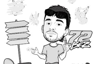 create a personalized graduation caricature from your photo
