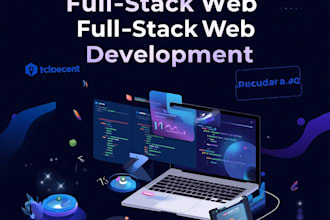 develop your full stack web application end to end