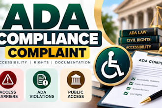 prepare an ada compliance complaint
