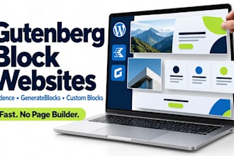 build a gutenberg website with custom gutenberg blocks and kadence blocks