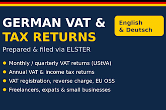 file your german vat returns and income tax returns via elster