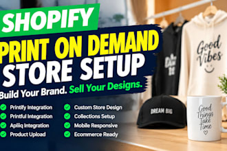 setup shopify print on demand store with apliiq tapstitch printify gelato gooten