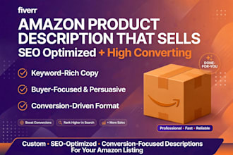write high converting amazon product description