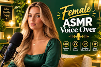 do  sensual  nsfw  female voice over asmr, sexy voice, narration voice acting