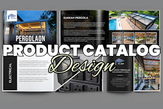 design modern b2b product catalog for manufacturers and wholesalers