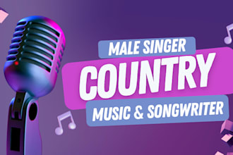 be your male gospel singer songwriter, christian music producer