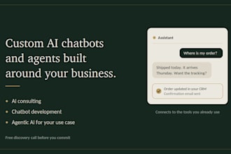 build custom ai solutions to automate your business