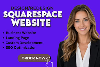 edit squarespace website redesign or design, update polish fix squarespace web