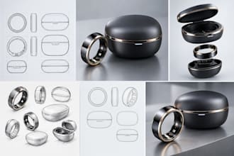design smart rings, charging cases and innovative wearable products