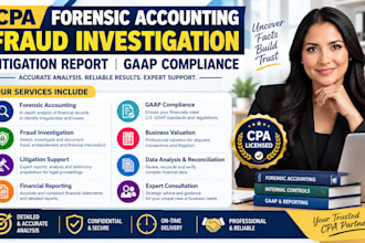 do CPA forensic accounting fraud investigation litigation report gaap compliance