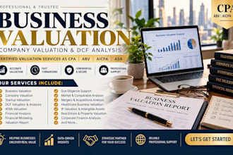 do certified business valuation, company valuation dcf as CPA, abv aicpa and asa