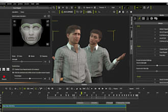 model rig and animate 3d metahuman characters for reallusion cc4 cc5 iclone 8