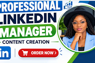 be your linkedin manager and content creator