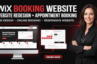 wix booking website setup wix website redesign and appointment booking
