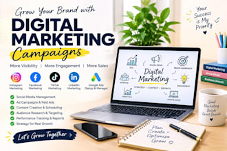 create and manage effective digital marketing compaigns