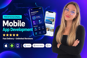 build android app development, flutter app developer, ios app, ai app creation