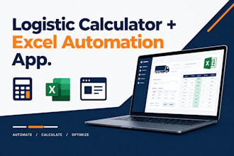 build logistic quoting calculator, sku calculator, tkinter gui, standalone app