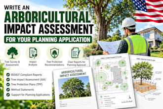 write an arboricultural impact assessment for your planning application