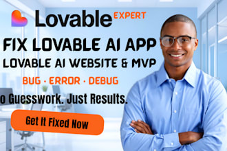 fix broken lovable website or app in 1hr