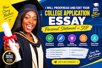 edit your personal statement, college admissions essay, CV