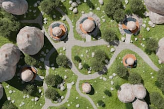create 3d environment map for your game