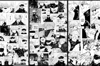 draw comic book manga comic anime manga comic book illustration manga artist