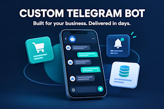 build a custom telegram bot for your business